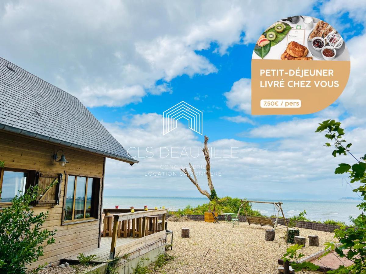 Chalet Bord De Mer Cls Deauville Cricqueboeuf Ngoại thất bức ảnh