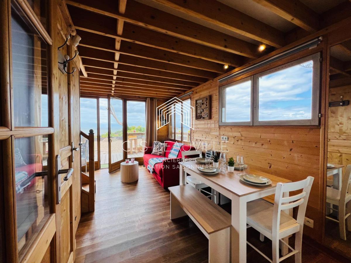 Chalet Bord De Mer Cls Deauville Cricqueboeuf Ngoại thất bức ảnh