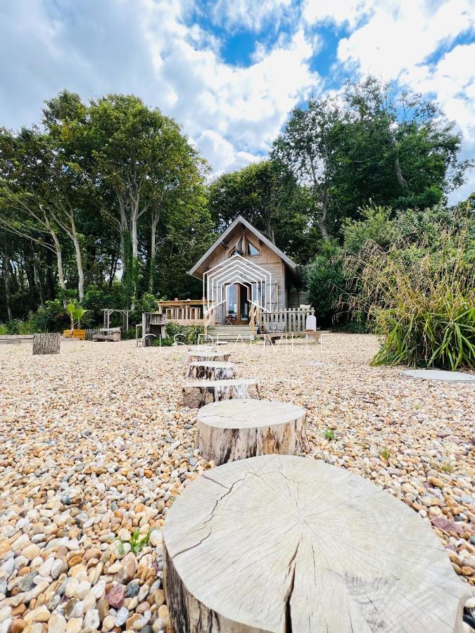 Chalet Bord De Mer Cls Deauville Cricqueboeuf Ngoại thất bức ảnh