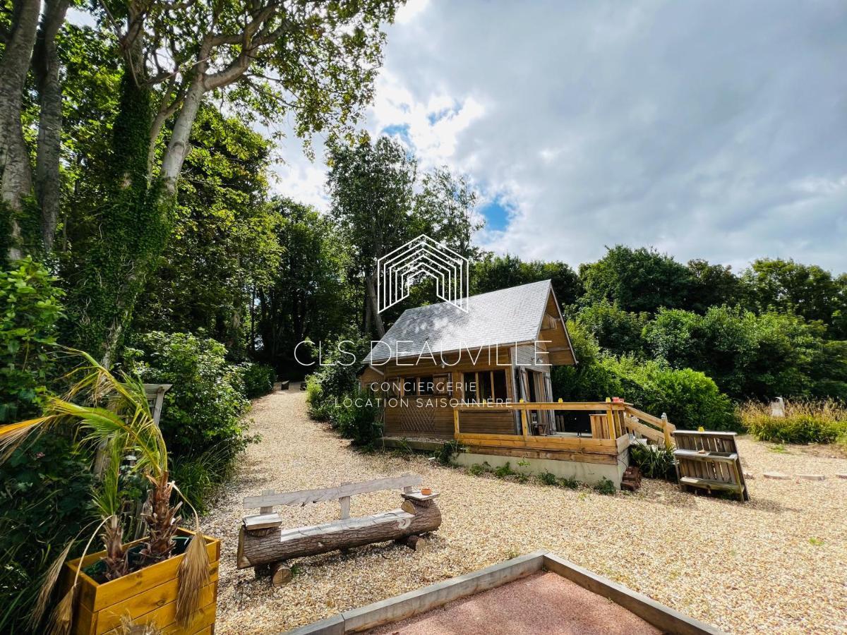 Chalet Bord De Mer Cls Deauville Cricqueboeuf Ngoại thất bức ảnh