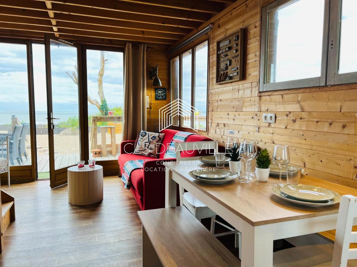 Chalet Bord De Mer Cls Deauville Cricqueboeuf Ngoại thất bức ảnh